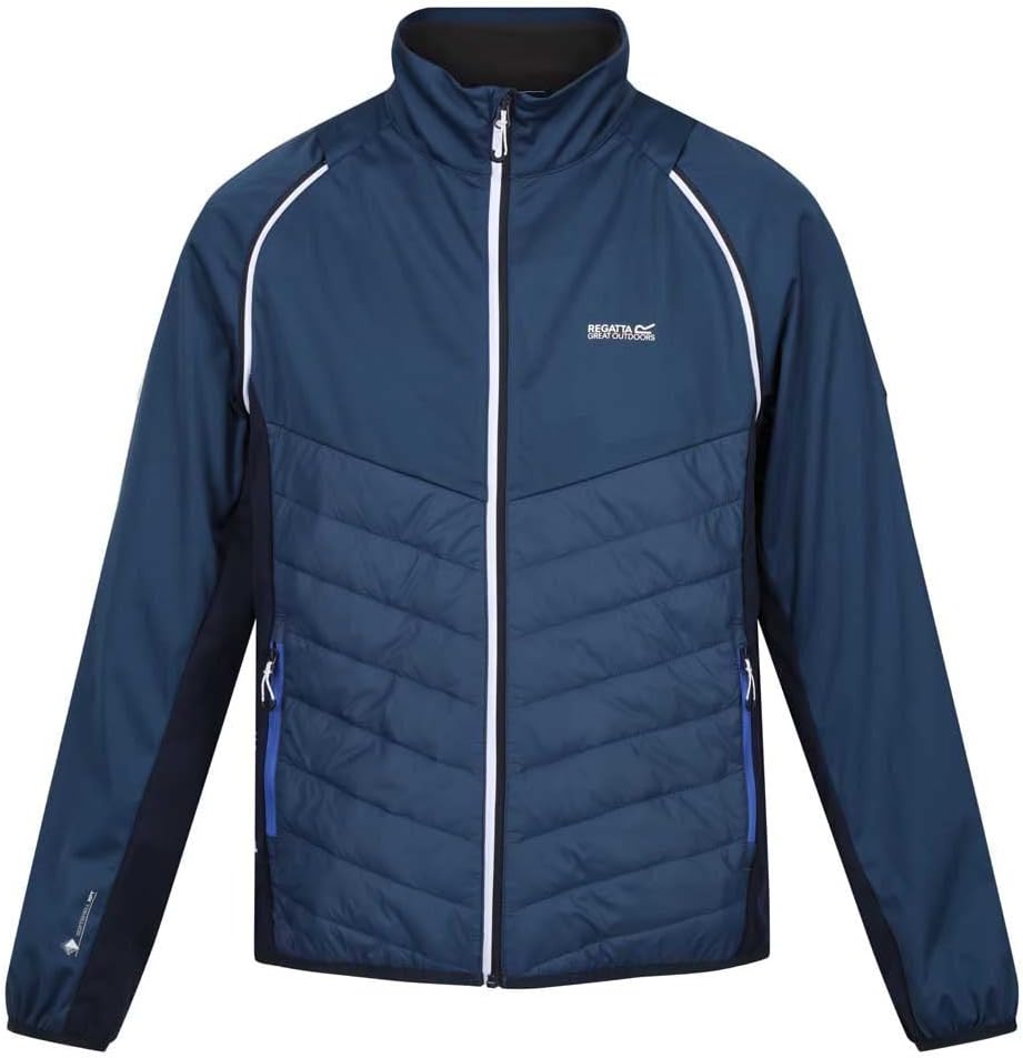 Regatta Herren 2in1 Daunenjacke/Weste Steren Hybrid M Blau, M Blau