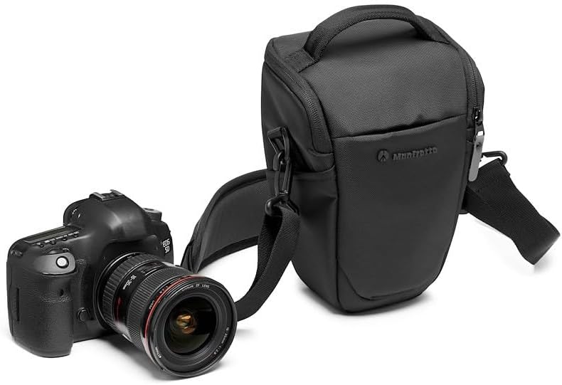 Manfrotto Advanced Holster M III, Tasche für Spiegellose Kamera mit Objektiv, Kameratasche mit Stati