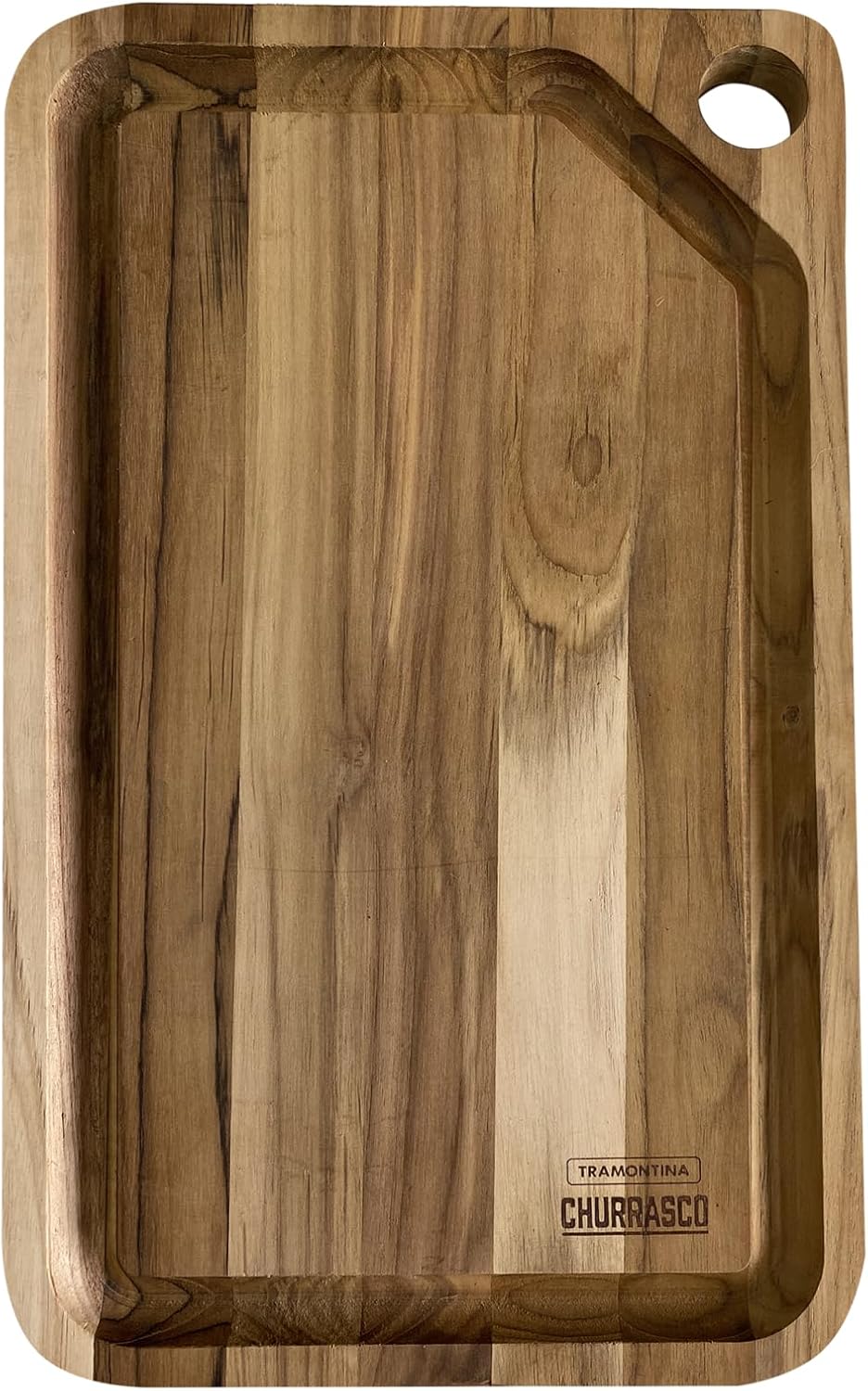 Tramontina Schneidebrett aus Teakholz, 40 x 24 cm, 40