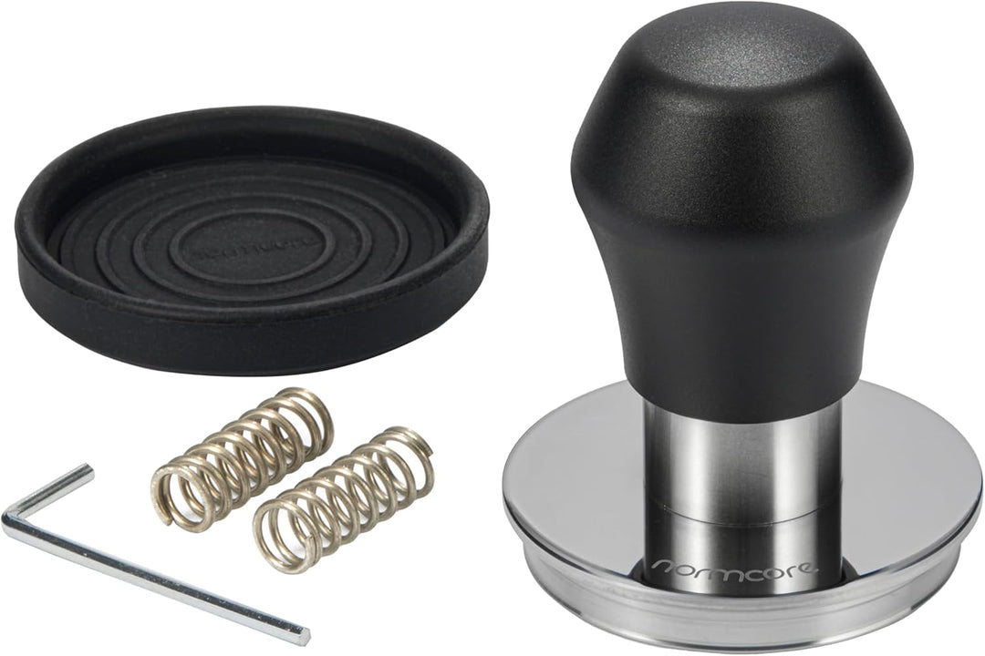 Normcore Espresso-Tamper V4.1 Mini, 53,3 mm, gefederter Kaffee mit Klick-Feedback, selbstnivellieren