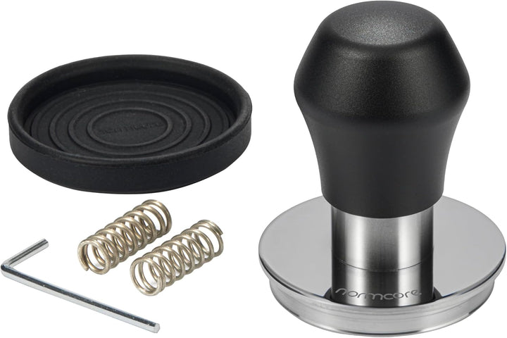 Normcore Espresso-Tamper V4.1 Mini, 53,3 mm, gefederter Kaffee mit Klick-Feedback, selbstnivellieren