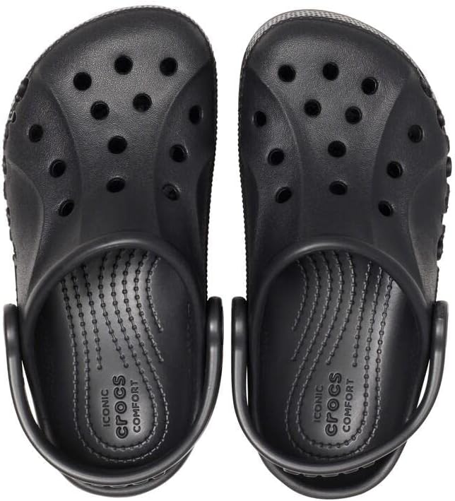 Crocs Unisex Kinder Baya Clog T, Schwarz
