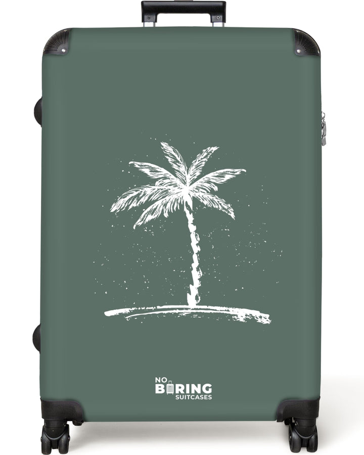 NoBoringSuitcases.com® Koffer XL Gross 77x51.5x28 cm Hartschale Reisekoffer 4 Rollen Leicht Koffer T