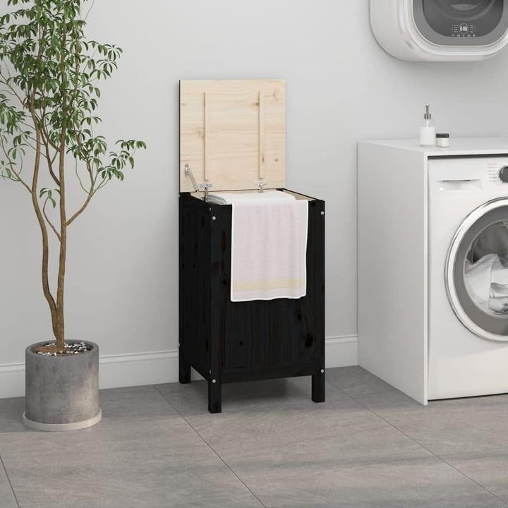 vidaXL Wäschetruhe Wäschekorb Wäschebox Wäschetonne Holztruhe Wäschebehälter Sammler Korb Box Wäsche