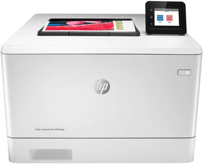 HP Color LaserJet Pro M454dw Farblaserdrucker (Laserdrucker, WLAN, LAN, Duplex, Airprint) weiss Druc