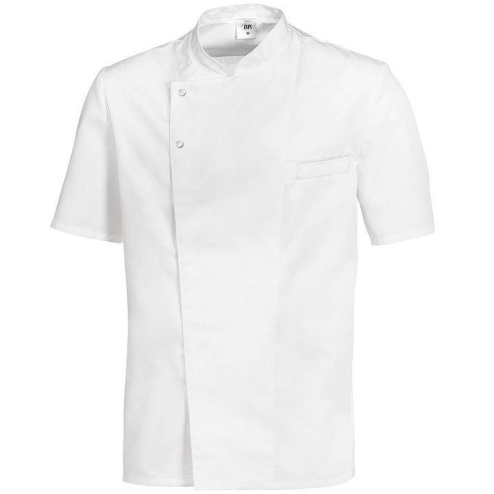 BP Gourmet 1548-400-21 Kochjacke 1/2 Arm - 1/2 Ärmel - 65% Polyester, 35% Baumwolle - Druckknöpfe au