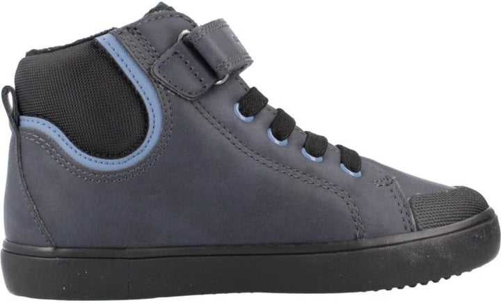 Geox Jungen J Gisli Boy C Sneaker 38 EU Blau, 38 EU Blau