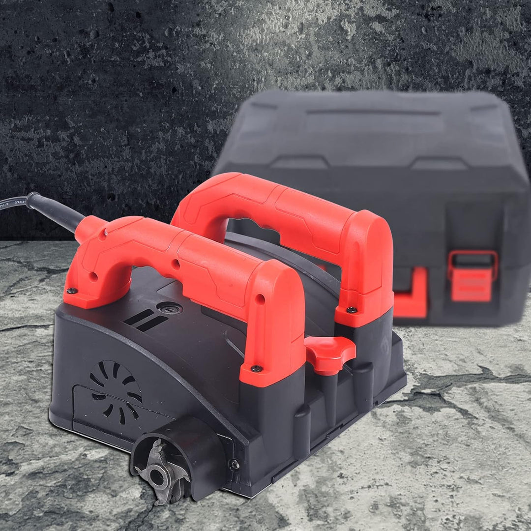 1200W Putzfräsmaschine für Wandrenovierung | Ergonomische Griffe | Hohe Effizienz | Staubfreies Arbe