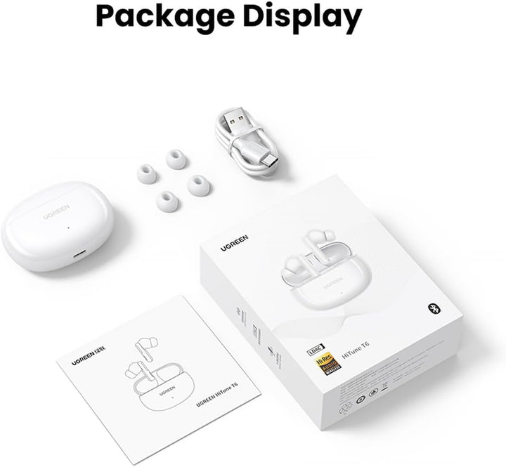 UGREEN WS200 HiTune T6 ANC Headphones White