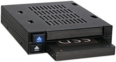 ICY DOCK flexiDOCK MB522SP-B - Dock trägerlos für 2X 2,5 Zoll (6,4cm) SATA SSD/HDD in 1x 3,5 Zoll (8