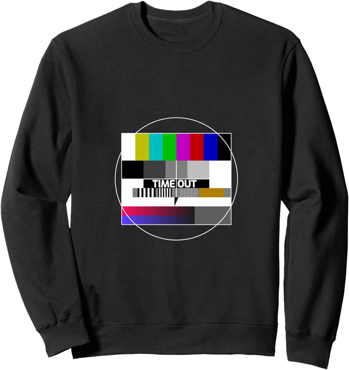 TV Time Out - Testbild analog Sweatshirt