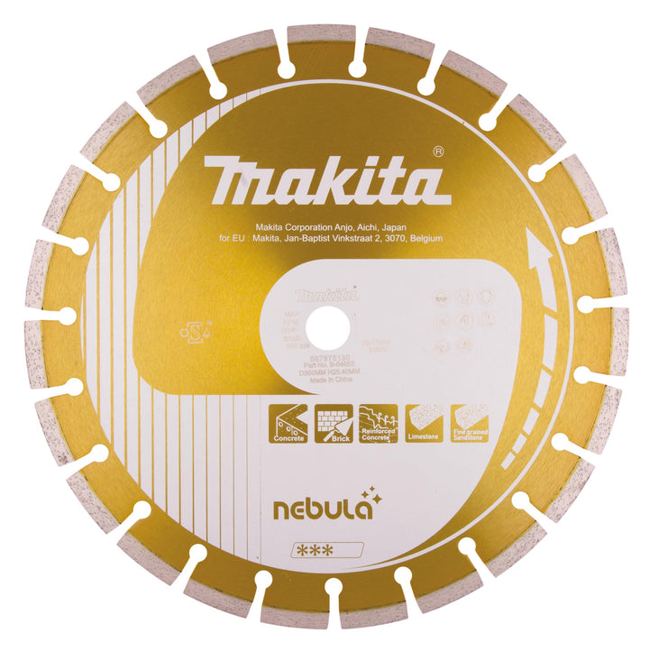 DISQUE DIAMANT MAKITA NEBULA 350 LASER - B-54053 400 mm, 400 mm