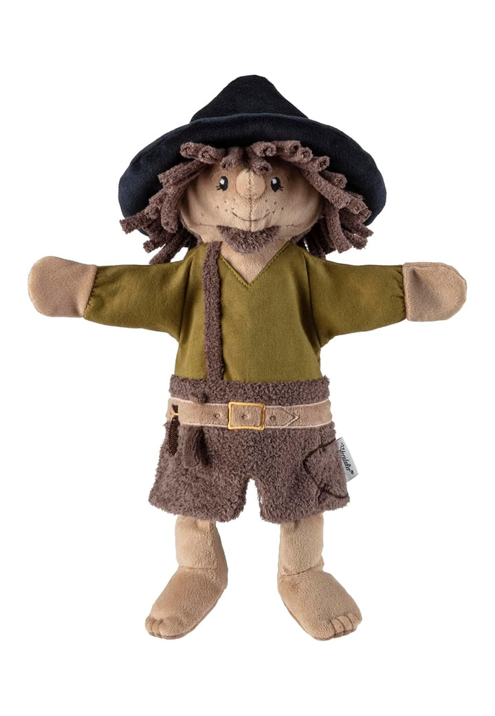 Handpuppe Räuber, weiches Spielzeug für Kasperle Theater, zum Geschichten erzählen und erstes Rollen