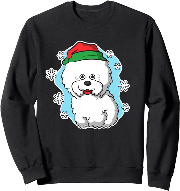 Weihnachten Bichon Frise Dog Image Sweatshirt