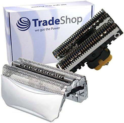 Kombipack Scherfolie Klingenblock Messer Rasierklinge kompatibel mit Braun 51B 51S 81365369:Typ 5751