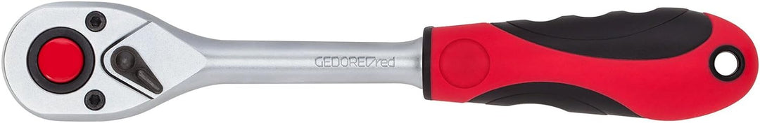 GEDORE red Steckschlüssel-Satz 1/2' 6-kant, metrisch, auf Steckleiste, 12-teilig