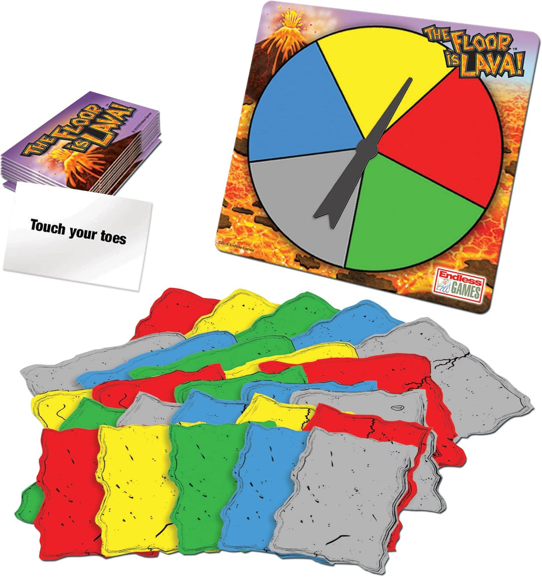 Goliath The Floor is Lava, (Der Boden ist Lava) | Familienspiel für Kinder ab 5 Jahren, Gesellschaft