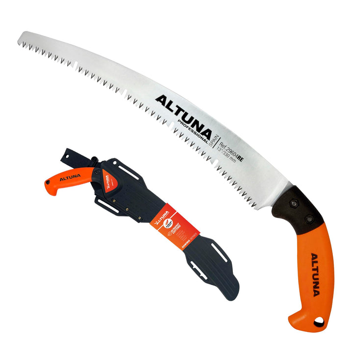 Handsäge 29604RE33 - Ergonomischer Fasergriff - Japanische Verzahnung - Robust und Sehr Leicht - Hol