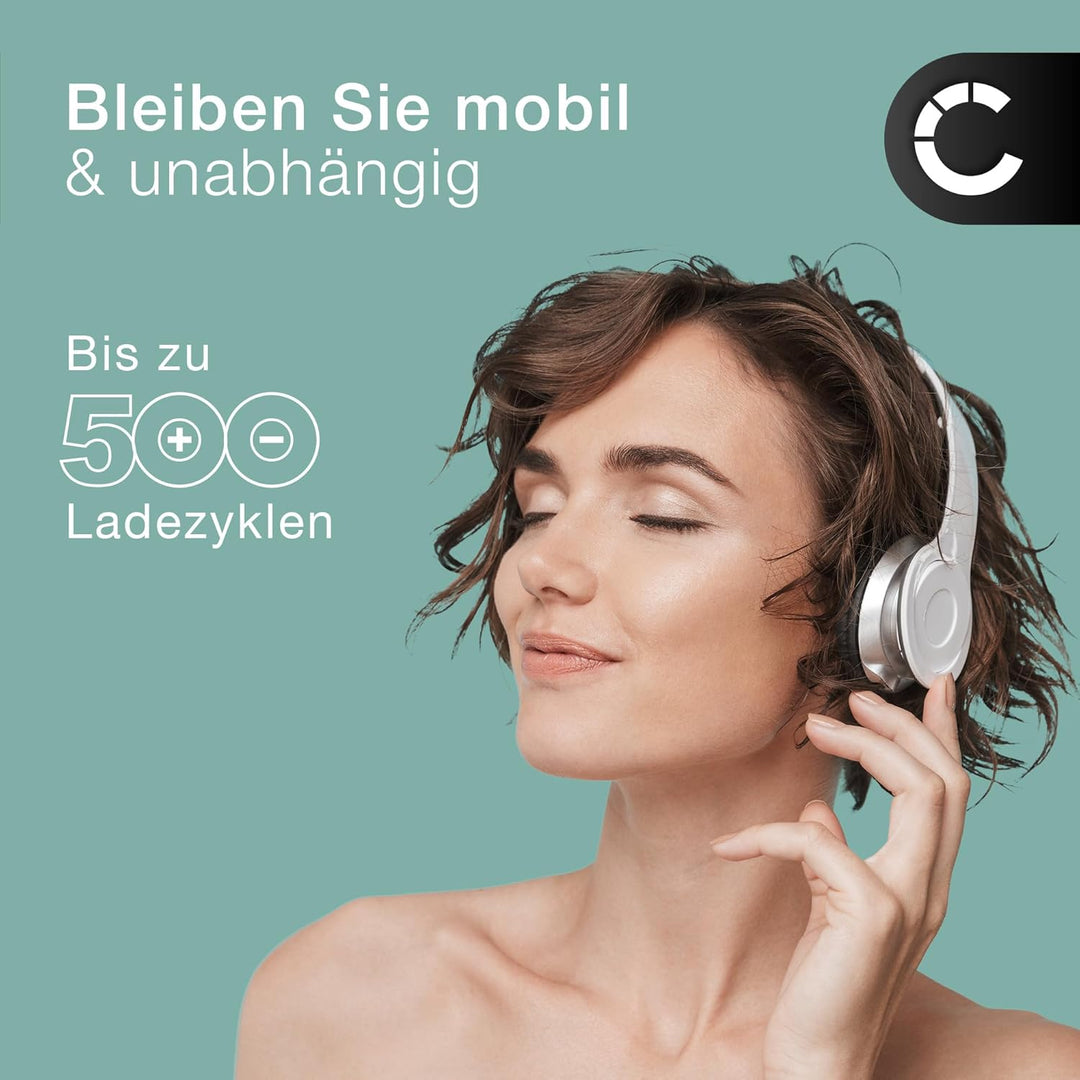 CELLONIC, Akku für Headset kompatibel mit Unisar DH900 kompatibel mit Sonumaxx 2.4 PR kompatibel mit