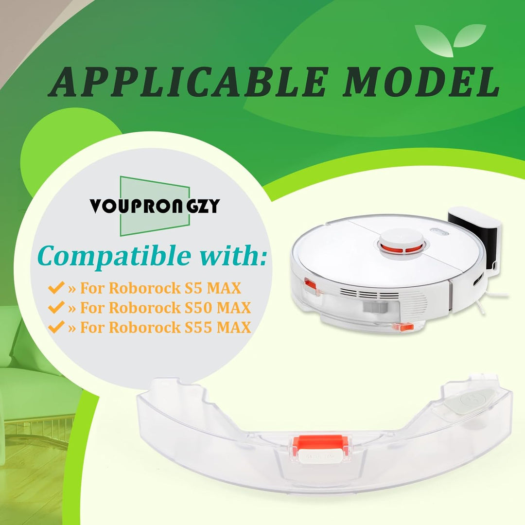 Wassertank für Roborock S5 MAX / S50 MAX / S55 MAX Ersatz Wassertank Staubsauger Staubbox