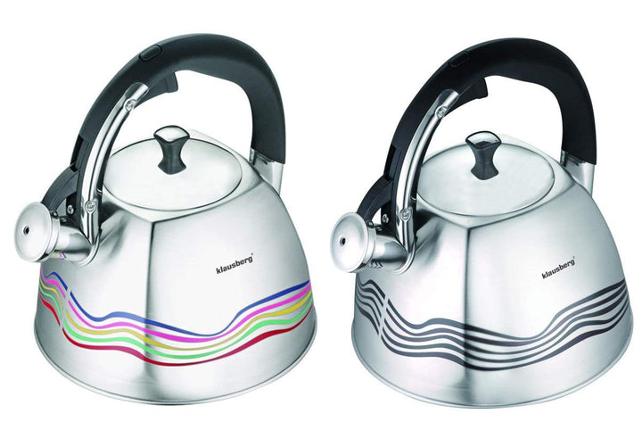 Magic Wasserkessel eckig Farbwechsel 3 Liter Induktion Flötenkessel Tee/Pfeif