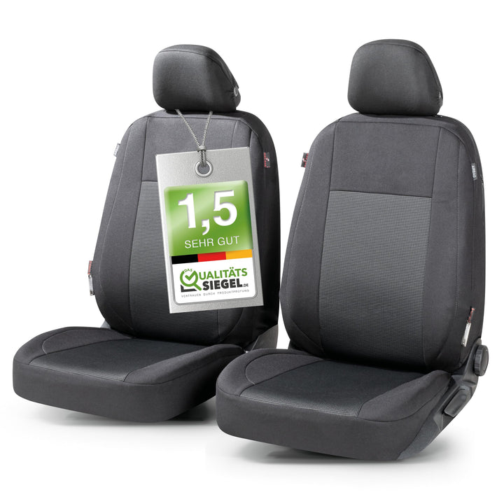 Walser Premium Autositzbezüge Ardwell mit Reissverschluss Qualitätssieger Sehr Gut* Sitzbezüge Auto,