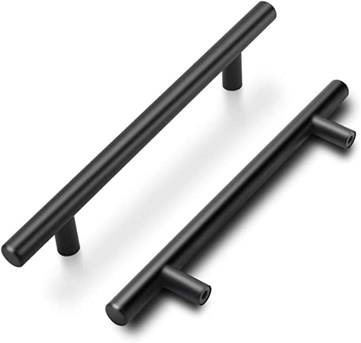 10 X Goldenwarm Küchengriffe 160mm Schwarz – Schrankgriffe Möbelgriffe Türgriff Schubladengriffe Ede