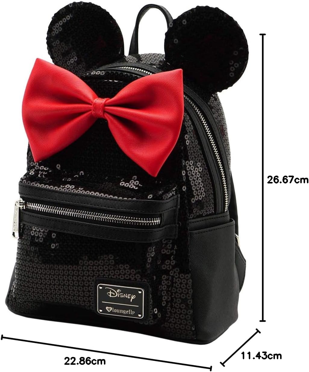 Loungefly Disney Minnie Sequin Mini Backpack