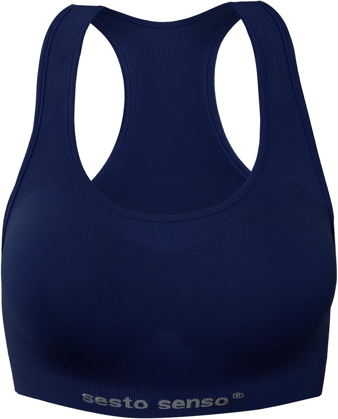 sesto senso Sportzeug Damen Set Fitness Yoga BH + Leggings Nahtlose Sportbekleidung L-XL Schwarz, L-