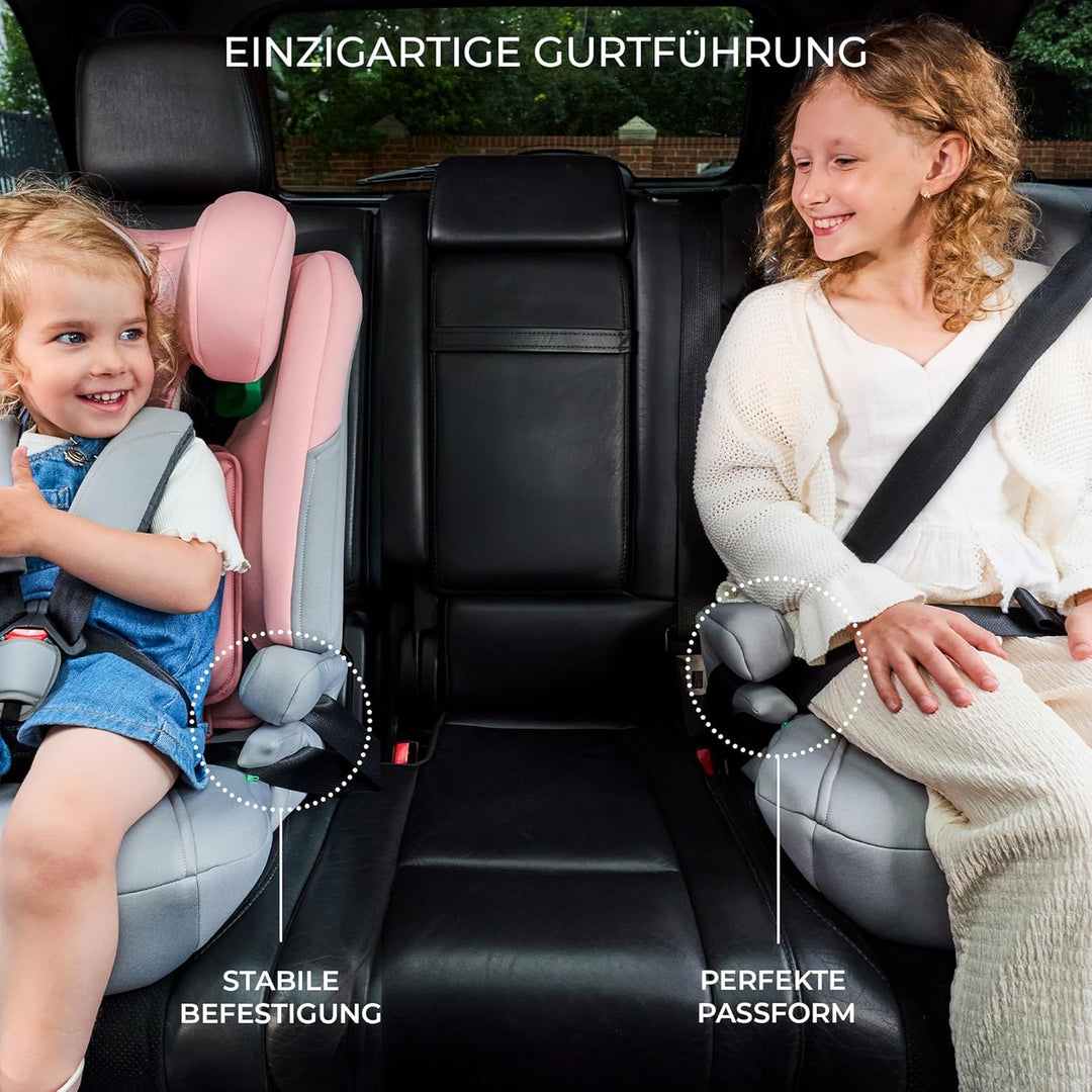Kinderkraft I-COMFY, Autositz, Für Kinder, Reguliert (76-150cm), Verstellbare Rückenlehne, 5-Punkt-S