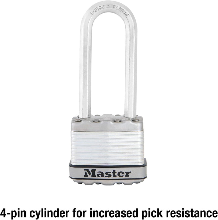 Master Lock M1XDLJ Magnum Vorhängeschloss mit Schlüssel, 1 Stück