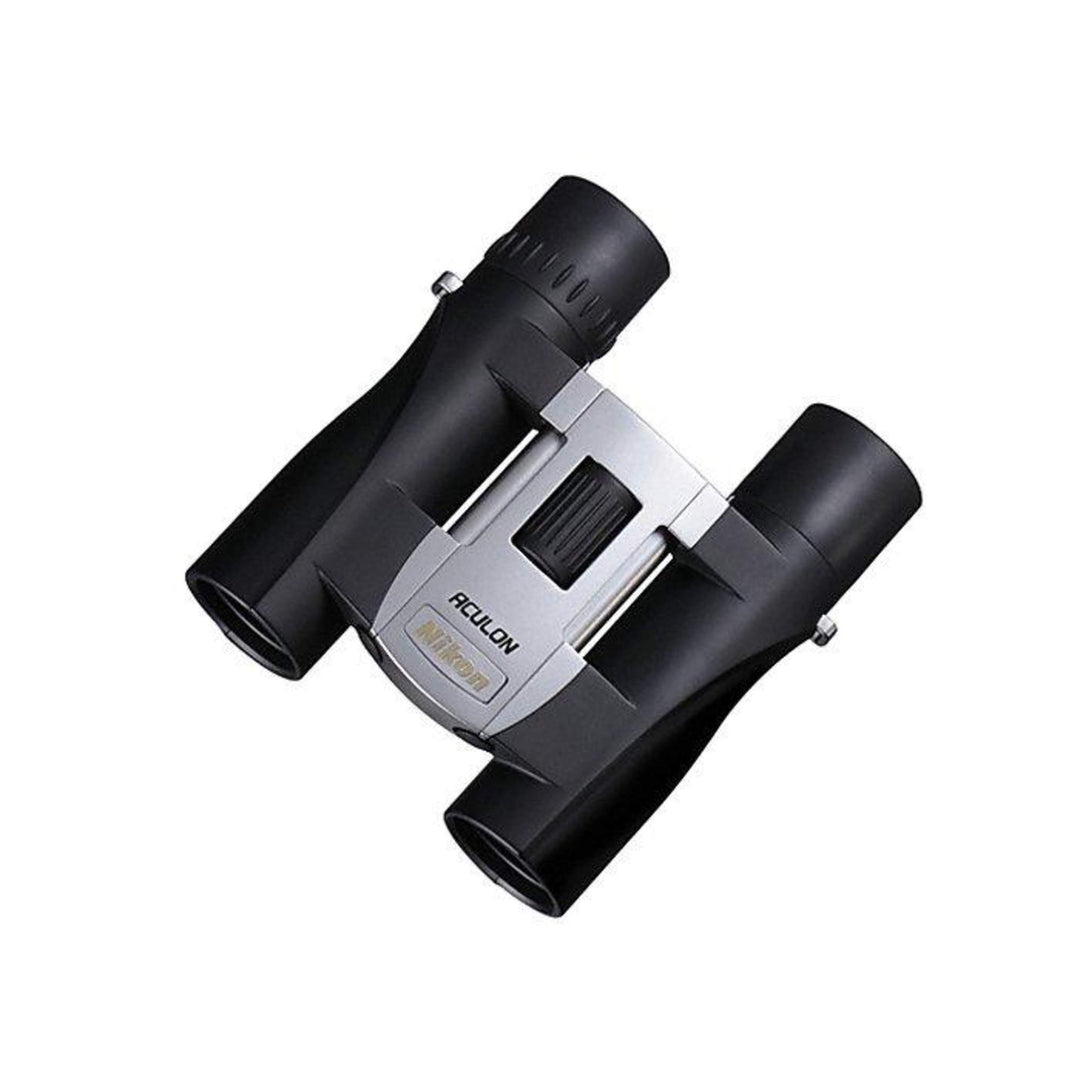 Nikon Aculon A30 8X25 Fernglas (8-fach, 25mm Frontlinsendurchmesser) silber silber 8x25 Single, silb