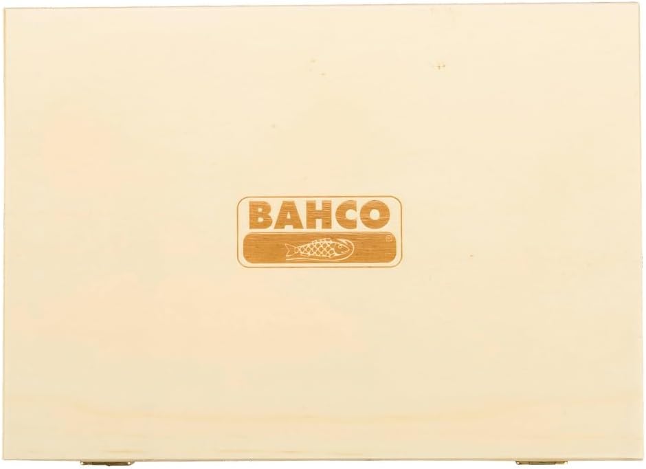 Bahco Stechbeitel-Satz, 6-Tlg, Holzbox, 6,10,12,18,25,32mm 425-083 Mehrfarbig 6/10/12/18/25/32 mm Ei