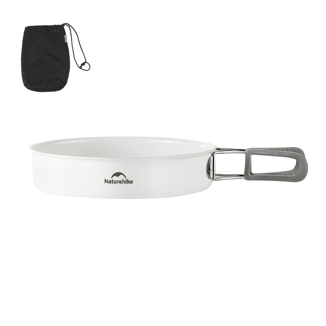 Naturehike Camping Kochgeschirr Set, Antihaft Leichtgewicht 1.4L/2.8L Camping-Topf, 7.5in Bratpfanne