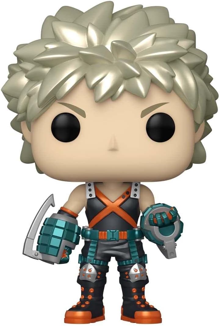 Funko Pop! & Tees (Adult): My Hero Academia - Katsuki Bakugo (Metallic) (Special Edition) Vinyl Figu