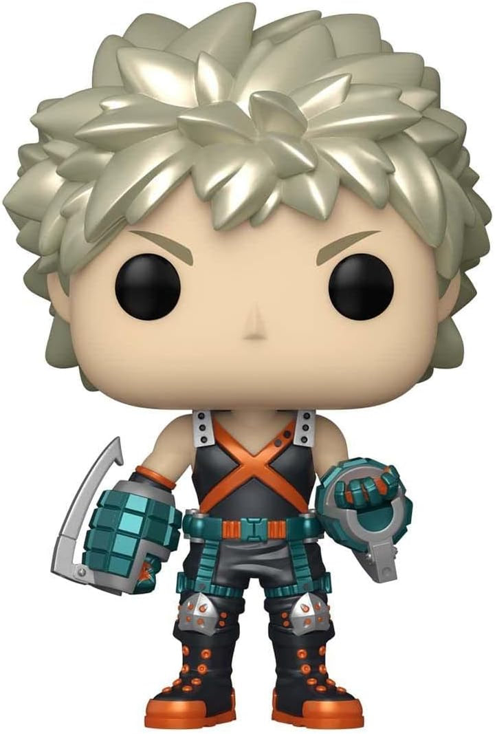 Funko Pop! & Tees (Adult): My Hero Academia - Katsuki Bakugo (Metallic) (Special Edition) Vinyl Figu