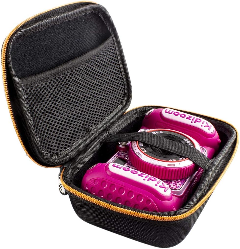 caseroxx Kinderkamera Tasche passend für V-Tech Kidizoom Duo DX in vielen Farben und Designs, Schutz