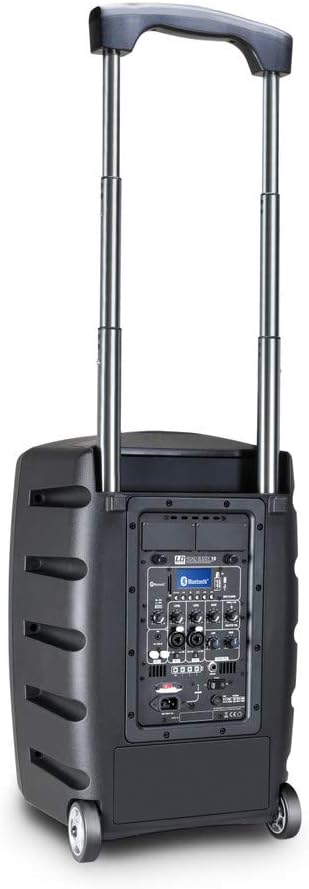 LD Systems ROADBUDDY 10 BASIC - Akkubetriebener Bluetooth-Lautsprecher mit Mixer, schwarz