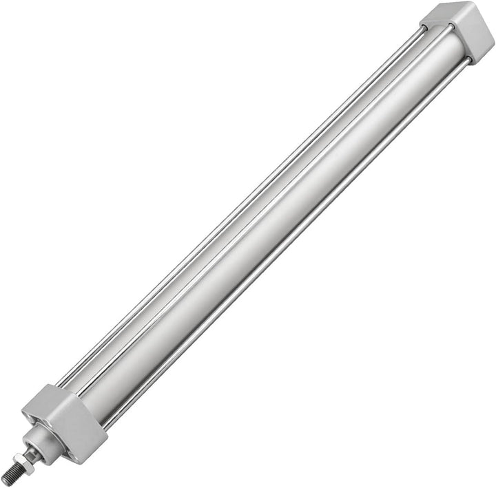 Heschen Pneumatischer Standard-Luftdruckzylinder, SC 32-350, PT1/8 Anschluss, 32mm Bohrung, 400mm Hu