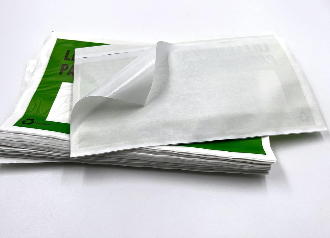 umschlag-discount – grüne Versandtaschen aus Papier für Lieferscheine, Rechnungen, Retourenscheine &