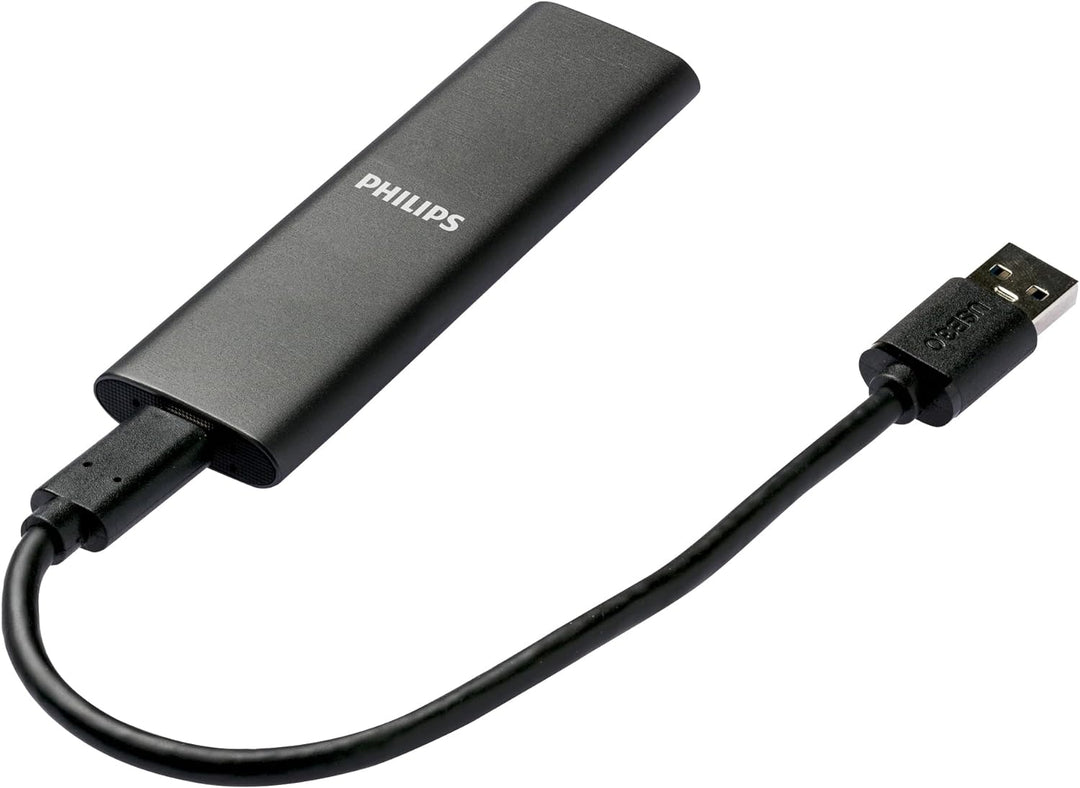 Philips External SSD 1TB Ultra Speed Space Grey 1 TB, 1 TB