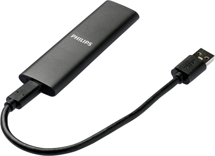 Philips External SSD 1TB Ultra Speed Space Grey 1 TB, 1 TB
