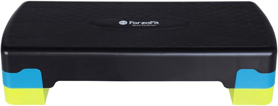 ForzaFit Aerobic Stepper - Verstellbar - Schwarz