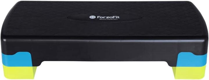 ForzaFit Aerobic Stepper - Verstellbar - Schwarz