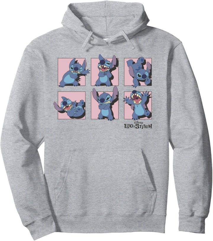 Disney Lilo & Stitch Emotions Of Stitch Box Up Pullover Hoodie