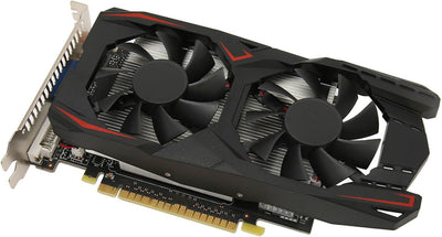 ciciglow GTX1050Ti Grafikkarte, 4 GB 128 Bit DDR5 Computer-Grafikkarten 650/1800 MHz Dual-Lüfter VGA