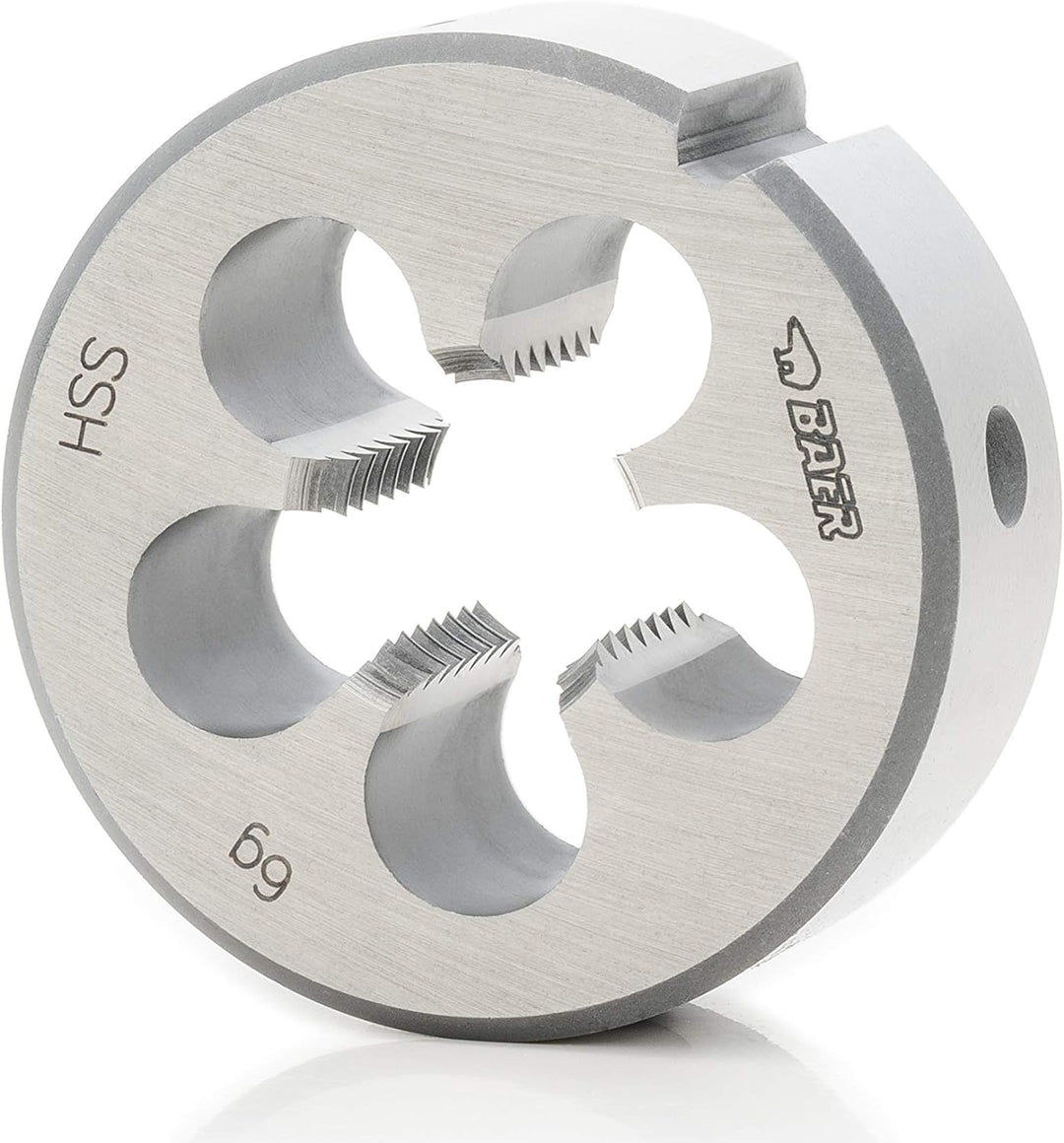 BAER Schneideisen G 1/2 x 14 - HSS Gewindeschneider - Rohrgewinde - Gewindeschneideisen - Aussengewi
