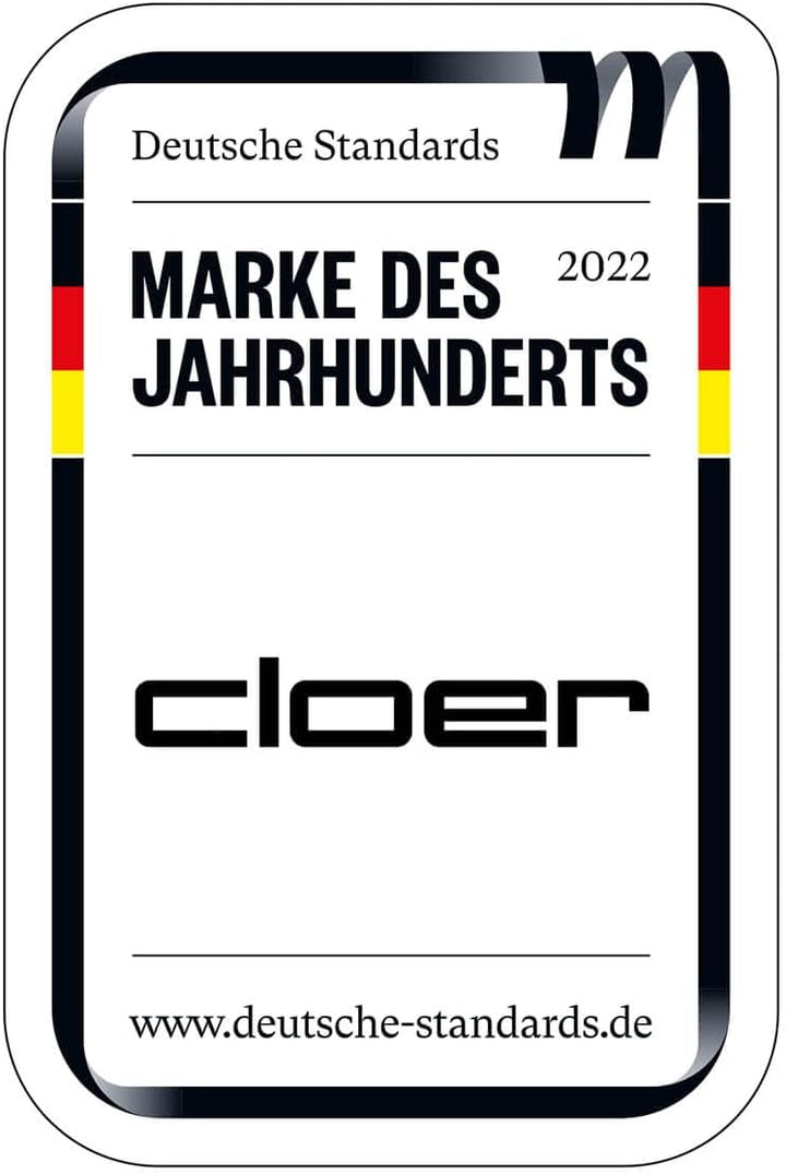 Cloer 4710 Wasserkocher, 2000 W, Trockengeh- und Überhitzungsschutz, aussen liegende Füllmengenmarki