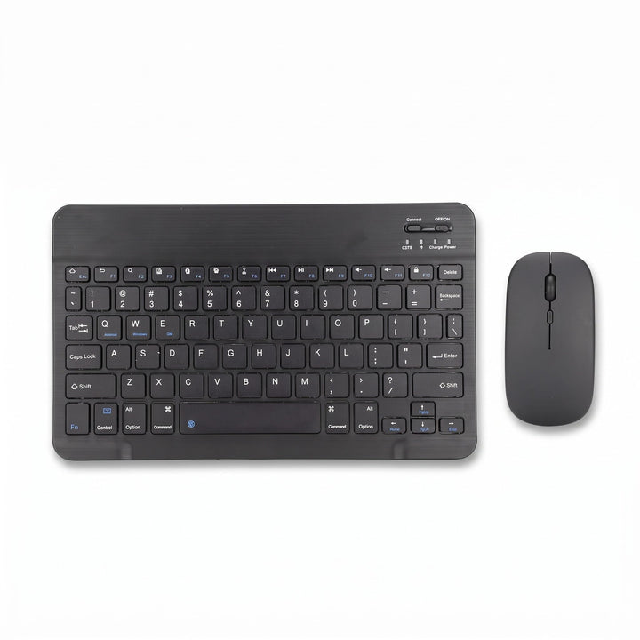 Bluetooth-Tastatur-Maus-Kombination, Ultradünnes, Leises, Kompaktes, Schlankes, Kabelloses Tastatur-
