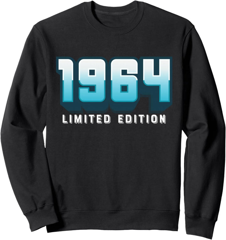 60. Geburtstag Mann Frau 60 Jahre 1964 Deko Lustig Geschen Sweatshirt